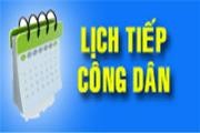 Lịch tiếp công dân Quý IV/2020 của đại biểu HĐND Thành phố